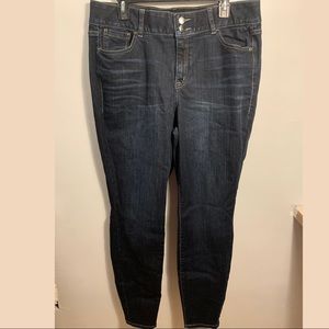 LaneBryant Skinny long jean size 16